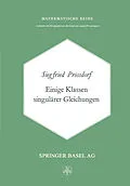 E-Book (pdf) Einige Klassen Singulärer Gleichungen von S. Prössdorf