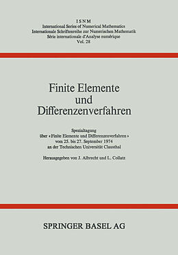 Kartonierter Einband Finite Elemente und Differenzenverfahren von ALBRECHT, COLLATZ