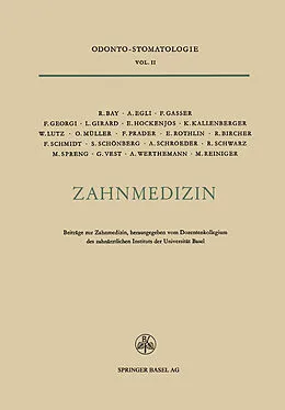 E-Book (pdf) Zahnmedizin von Prof. Dr. med. E. Hockenjos, Roland Bay, Dr. med. dent. Alfred R. Egli