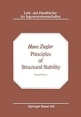 Kartonierter Einband Principles of Structural Stability von H. Ziegler