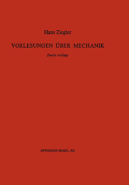 Kartonierter Einband Vorlesungen über Mechanik von H. Ziegler