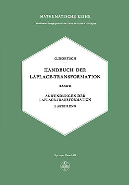 E-Book (pdf) Handbuch der Laplace-Transformation von G. Doetsch