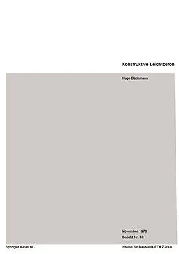 E-Book (pdf) Konstruktiver Leichtbeton von H. Bachmann