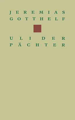 E-Book (pdf) Uli der Pächter von GOTTHELF