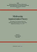 E-Book (pdf) Multivariate Approximation Theory von SCHEMPP, ZELLER