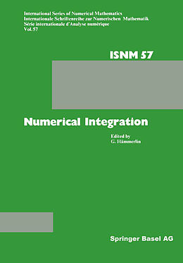 Kartonierter Einband Numerical Integration von HÄMMERLIN