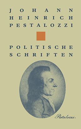 Kartonierter Einband Politische Schriften von PESTALOZZI, GRAF, CHARBON