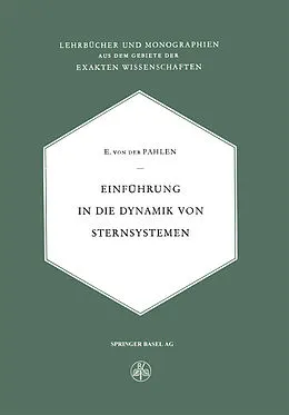 E-Book (pdf) Einführung in die Dynamik von Sternsystemen von E.von der Pahlen