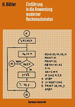 E-Book (pdf) Einführung in die Anwendung Moderner Rechenautomaten von H. Bühler