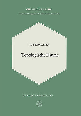 Kartonierter Einband Topologische Räume von H.J. Kowalsky