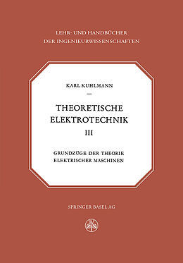 Kartonierter Einband Theoretische Elektrotechnik von K. Kuhlmann