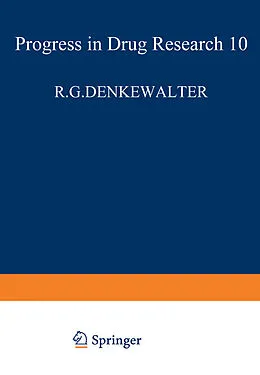 E-Book (pdf) Fortschritte der Arzneimittelforschung / Progress in Drug Research / Progrès des recherches pharmaceutiques von R. G. Denkewalter, E. J. Ariëns, F. Labhardt