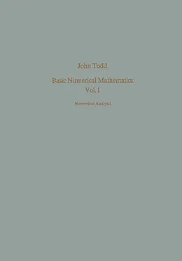 E-Book (pdf) Basic Numerical Mathematics von J. Todd