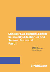 eBook (pdf) Shallow Subduction Zones: Seismicity, Mechanics and Seismic Potential de 