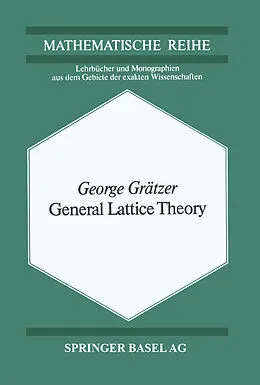 E-Book (pdf) General Lattice Theory von G. Grätzer