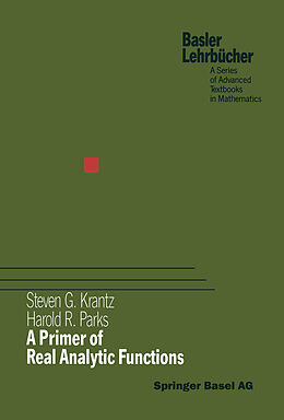 eBook (pdf) A Primer of Real Analytic Functions de Krantz, Parks