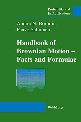 eBook (pdf) Handbook of Brownian Motion de Andrei Borodin, Paavo Salminen