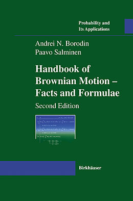 eBook (pdf) Handbook of Brownian Motion - Facts and Formulae de Andrei N. Borodin, Paavo Salminen
