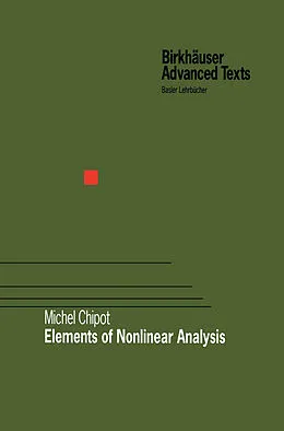 E-Book (pdf) Elements of Nonlinear Analysis von Michel Chipot