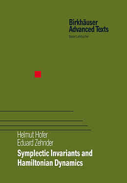 eBook (pdf) Symplectic Invariants and Hamiltonian Dynamics de Helmut Hofer, Eduard Zehnder