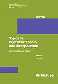 E-Book (pdf) Topics in Operator Theory and Interpolation von I. Gohberg