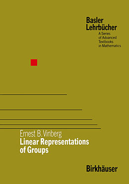 eBook (pdf) Linear Representations of Groups de 