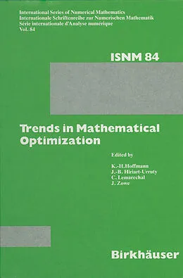 E-Book (pdf) Trends in Mathematical Optimization von K. H. Hoffmann