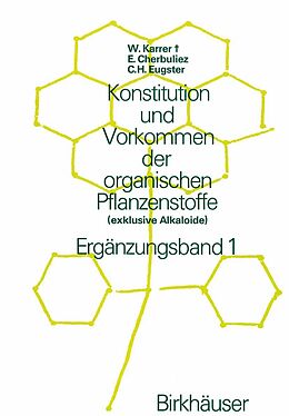 E-Book (pdf) Konstitution und Vorkommen der organischen Pflanzenstoffe von W. Karrer