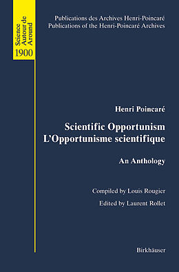 Couverture cartonnée Scientific Opportunism L Opportunisme scientifique de Henri Poincaré