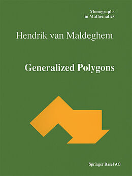 Kartonierter Einband Generalized Polygons von Hendrik Maldeghem