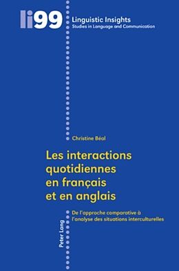 E-Book (pdf) Les interactions quotidiennes en français et en anglais von Christine Béal