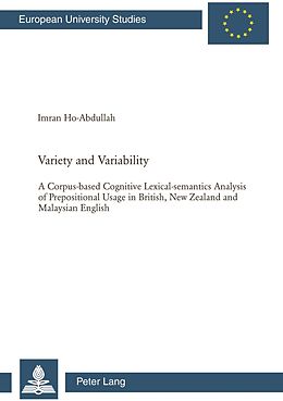 E-Book (pdf) Variety and Variability von Imran Ho-Abdullah