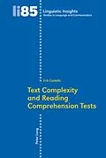 E-Book (pdf) Text Complexity and Reading Comprehension Tests von Erik Castello