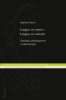 eBook (pdf) Langues en contact  Langues en contraste de Stéphane Borel