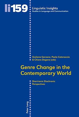 eBook (pdf) Genre Change in the Contemporary World de 