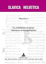 eBook (pdf) La corrélation en russe : structures et interprétations de Olga Inkova