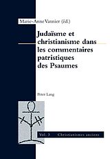 E-Book (epub) Judaïsme et christianisme dans les commentaires patristiques des Psaumes von 