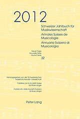 E-Book (epub) Schweizer Jahrbuch für Musikwissenschaft- Annales Suisses de Musicologie- Annuario Svizzero di Musicologia von 