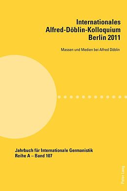 E-Book (epub) Internationales Alfred-Döblin-Kolloquium- Berlin 2011 von 