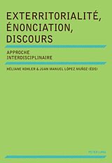 eBook (pdf) Exterritorialité, Énonciation, Discours de 