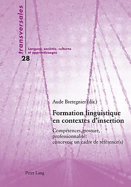 eBook (pdf) Formation linguistique en contextes dinsertion de 
