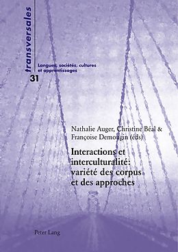 eBook (pdf) Interactions et interculturalité : variété des corpus et des approches de 