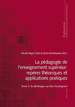 E-Book (pdf) La pédagogie de l'enseignement supérieur : repères théoriques et applications pratiques von 
