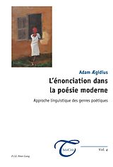 E-Book (pdf) Lénonciation dans la poésie moderne von Adam Aegidius