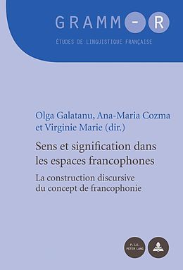 E-Book (pdf) Sens et signification dans les espaces francophones von 