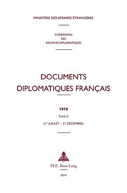 E-Book (pdf) Documents diplomatiques français von 