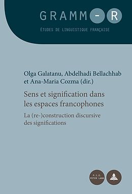 E-Book (pdf) Sens et signification dans les espaces francophones von 