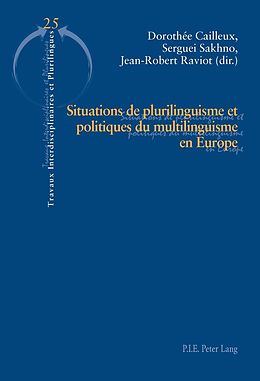 E-Book (pdf) Situations de plurilinguisme et politiques du multilinguisme en Europe von 