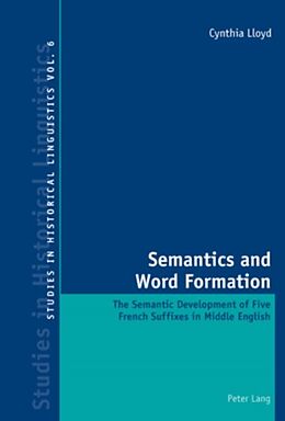 E-Book (pdf) Semantics and Word Formation von Cynthia Lloyd