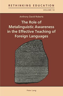 eBook (pdf) Role of Metalinguistic Awareness in the Effective Teaching of Foreign Languages de Anthony David Roberts